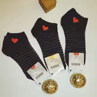 جوراب توری مشکی پک دو عددی