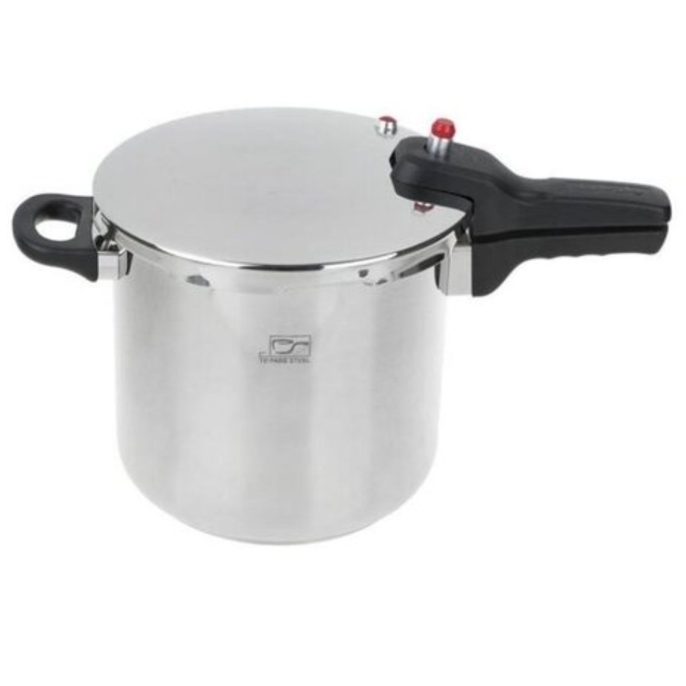 دیگ زودپز 7 لیتری پارس استیل اصل با کف سه لایه(هزینه ارسال بصورت پس کرایه برعهده خریدار محترم هست)