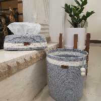 ست سطل و جای دستمال