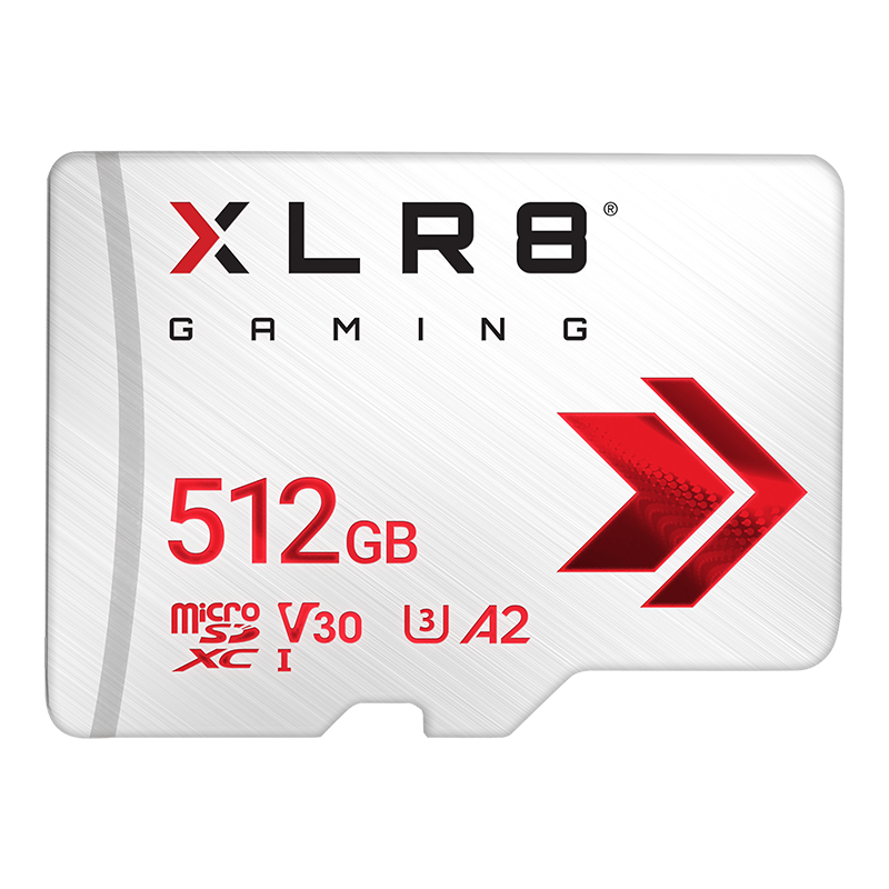 مموری کارت microSD پی ان وای XLR8 Gaming Class 10 U3 V30 ظرفیت 512 گیگابایت