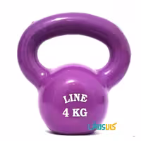 کتل بل 4 کیلویی روکش دار بنفش