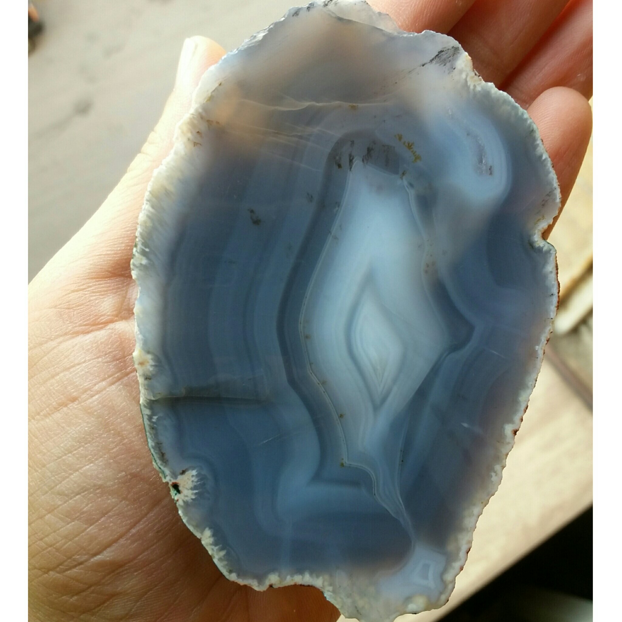 اسلایس سنگ راف عقیق سلیمانی 3بعدی محشر بی نظییییر 100در100 طبیعی خااااص دیدنییی