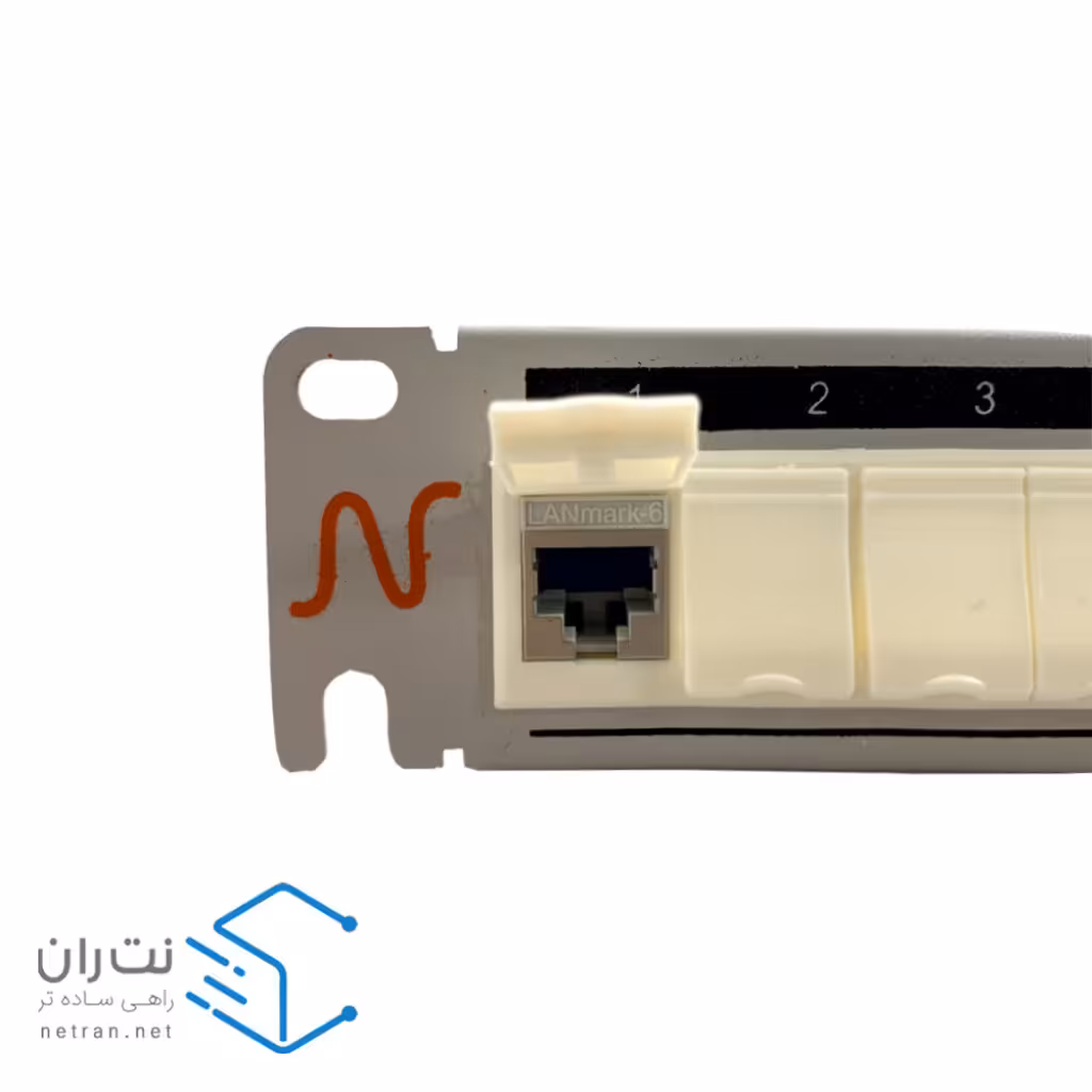 قیمت و خرید پچ پنل نگزنس 24 پورت Cat6 SFTP به همراه 24 عدد کیستون | نت ران‌