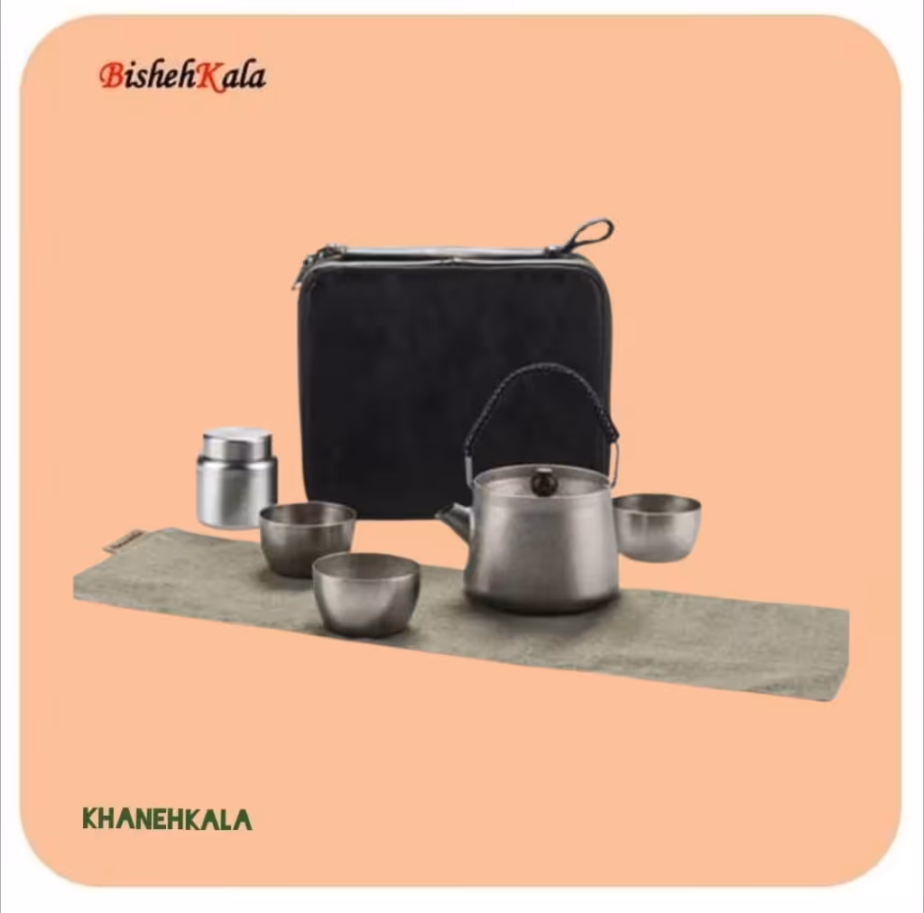 ست چایی قهوه تیتانیوم نیچرهایک Naturehike مدل NH22CJ007