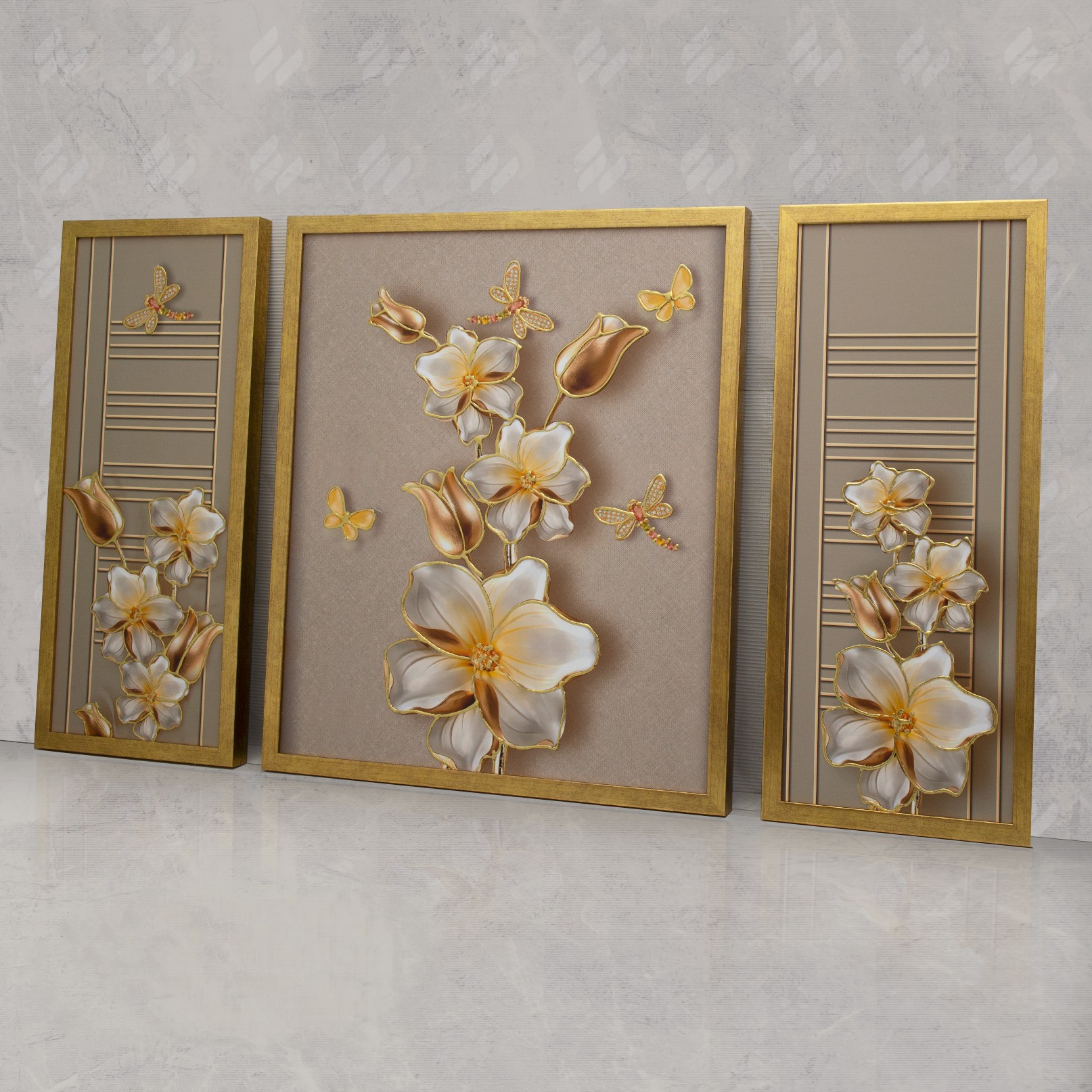 تابلو دکوراتیو 3تیکه کد تأیید 867