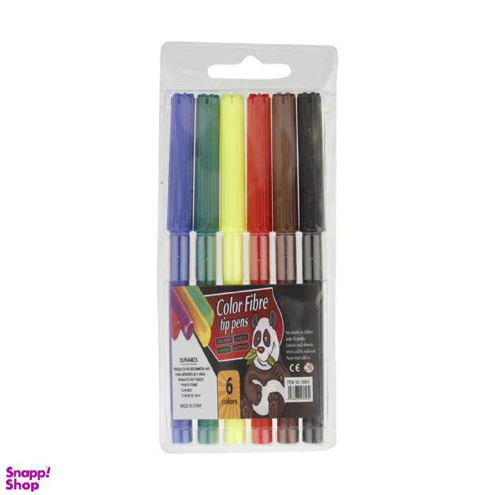 ماژیک نقاشی کالرفایبر مدل B20 بسته 6 عددی