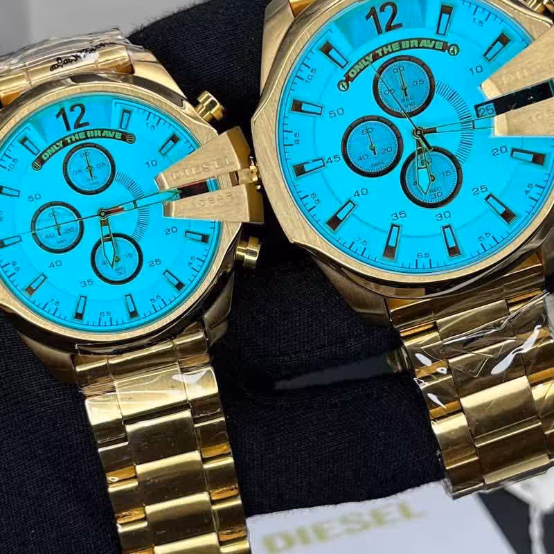 ساعت مچی ست مردانه و زنانه دیزل چهار موتور فعال کرنوگراف DIESEL 