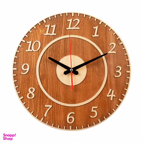 ساعت دیواری معرق کاری هُم آدیس مدل KITA کد CK 608-TC