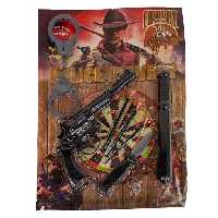 اسباب بازی نفنگ ست پلیس کابوی کلت باطوم چاقو