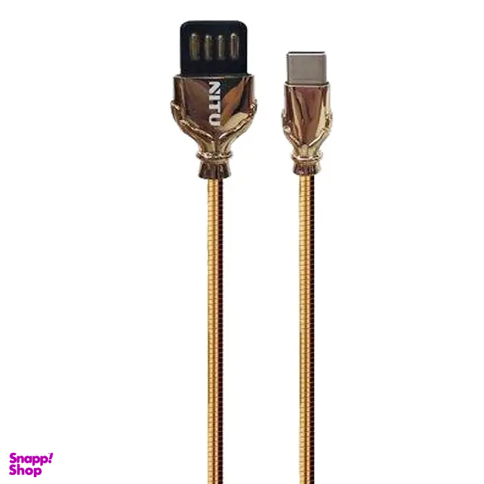 کابل تبدیل لایتینگ به یو اس بی نیتو مناسب ایفون کد 05