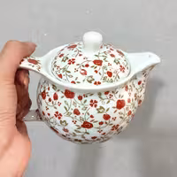 قوری گلگلی نقلی کوچک سایز 9در 7 در 7