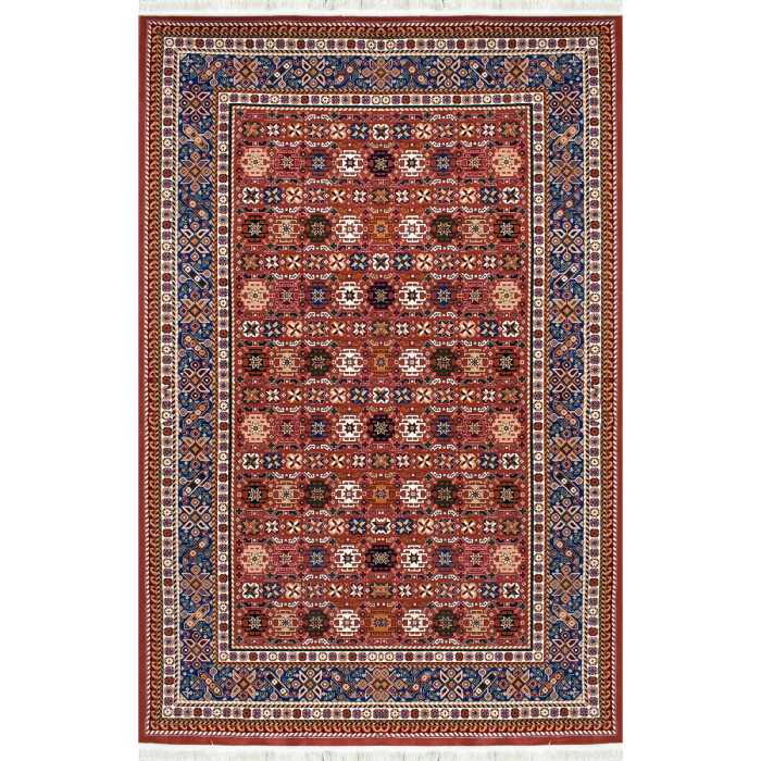 گبه ماشینی افرند زمینه گلبهی کد 727 (شش متری)