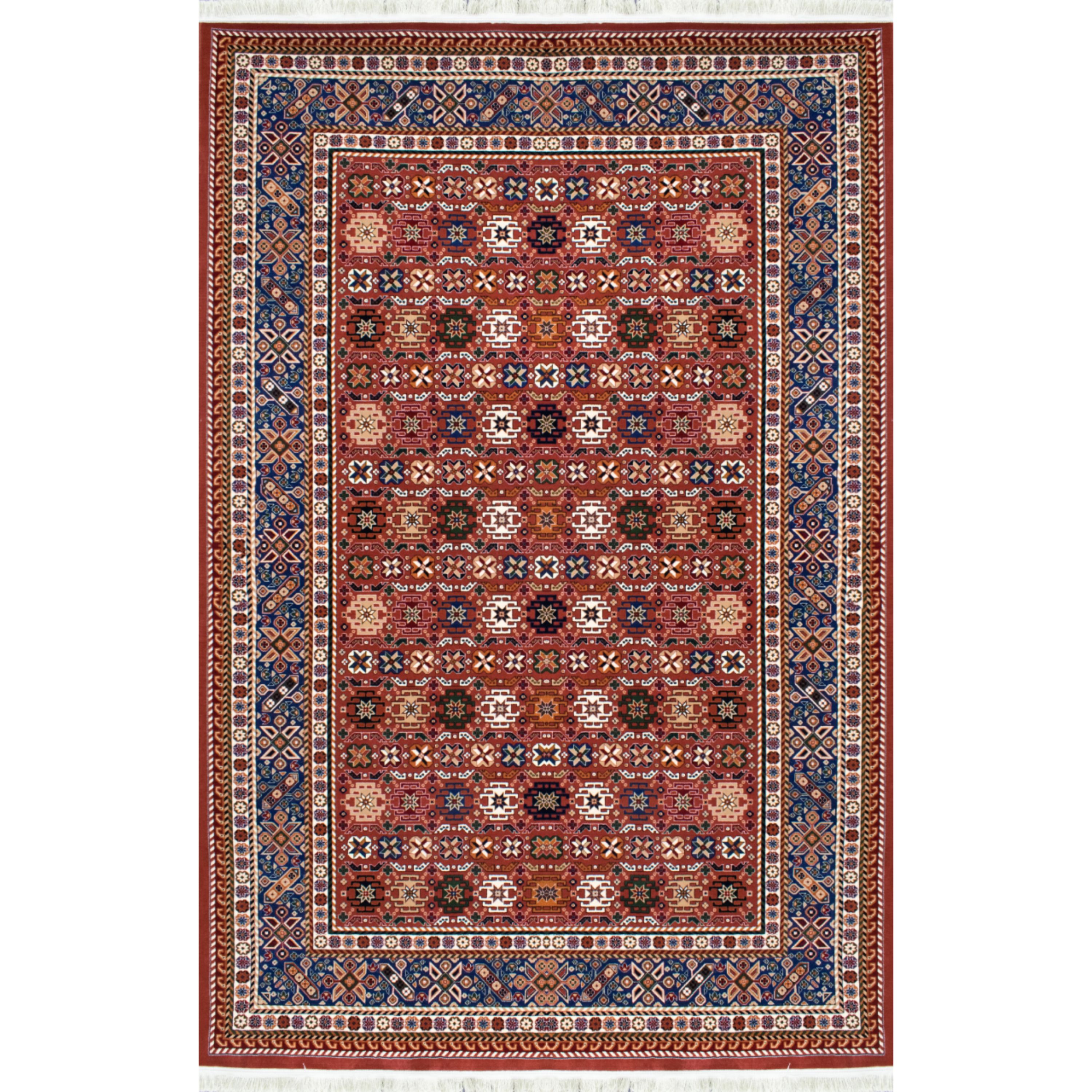 گبه ماشینی افرند زمینه گلبهی کد 727 (شش متری)