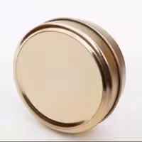 قوطی فلزی 6.5 سانتی ظرف فلزی درجه یک با ارتفاع 2.5سانتی