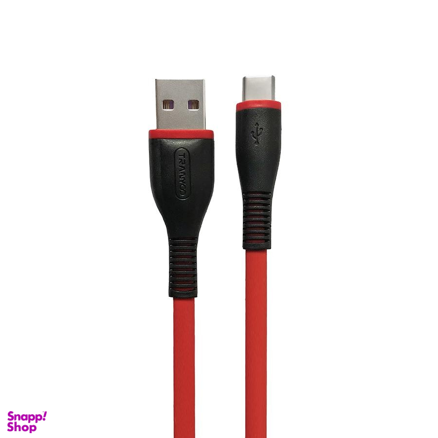 کابل تبدیلUSB به USB-C ترانیو (Tranyoo) مدل S8-C به طول 1m