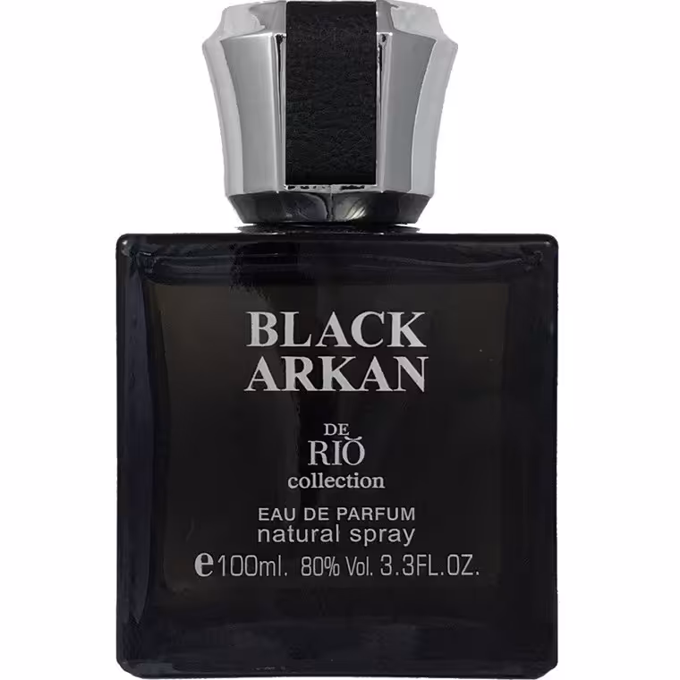 Rio Black Arkan ادکلن مردانه ریو کالکشن بلک ارکان 100 میل (مشابه بلک افغان)