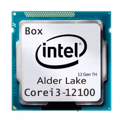 پردازنده باکس اینتل مدل Core i3 12100