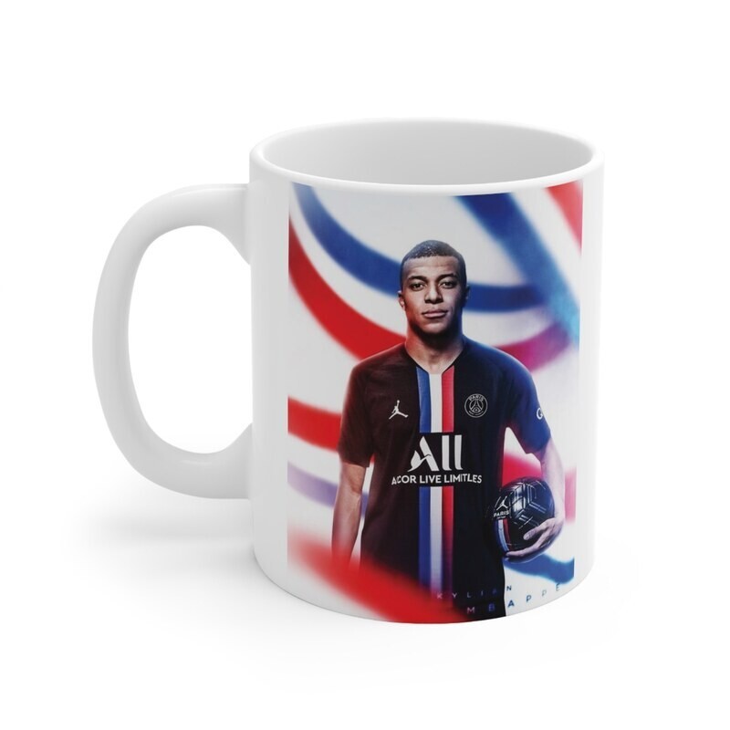 ماگ طرح کیلیان امباپه Kylian Mbappe مدل NM1614