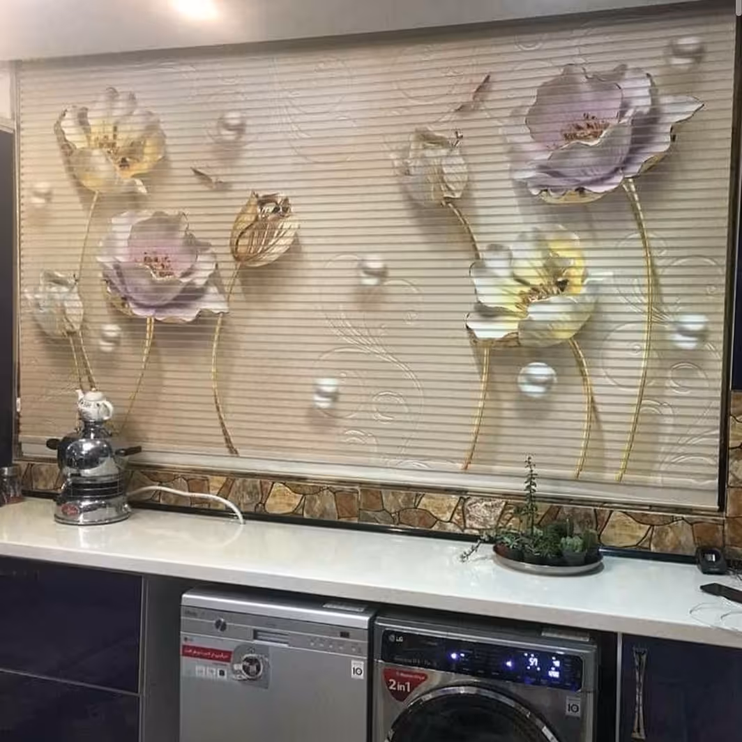 پرده چاپی اسپرت 7گل با انتخاب طرح دلخواه دلخواه شما