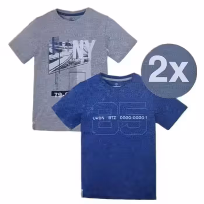 پک دو عددی تیشرت بچگانه برند آلمانی pepperts سایز 8تا10 سال تیشرت