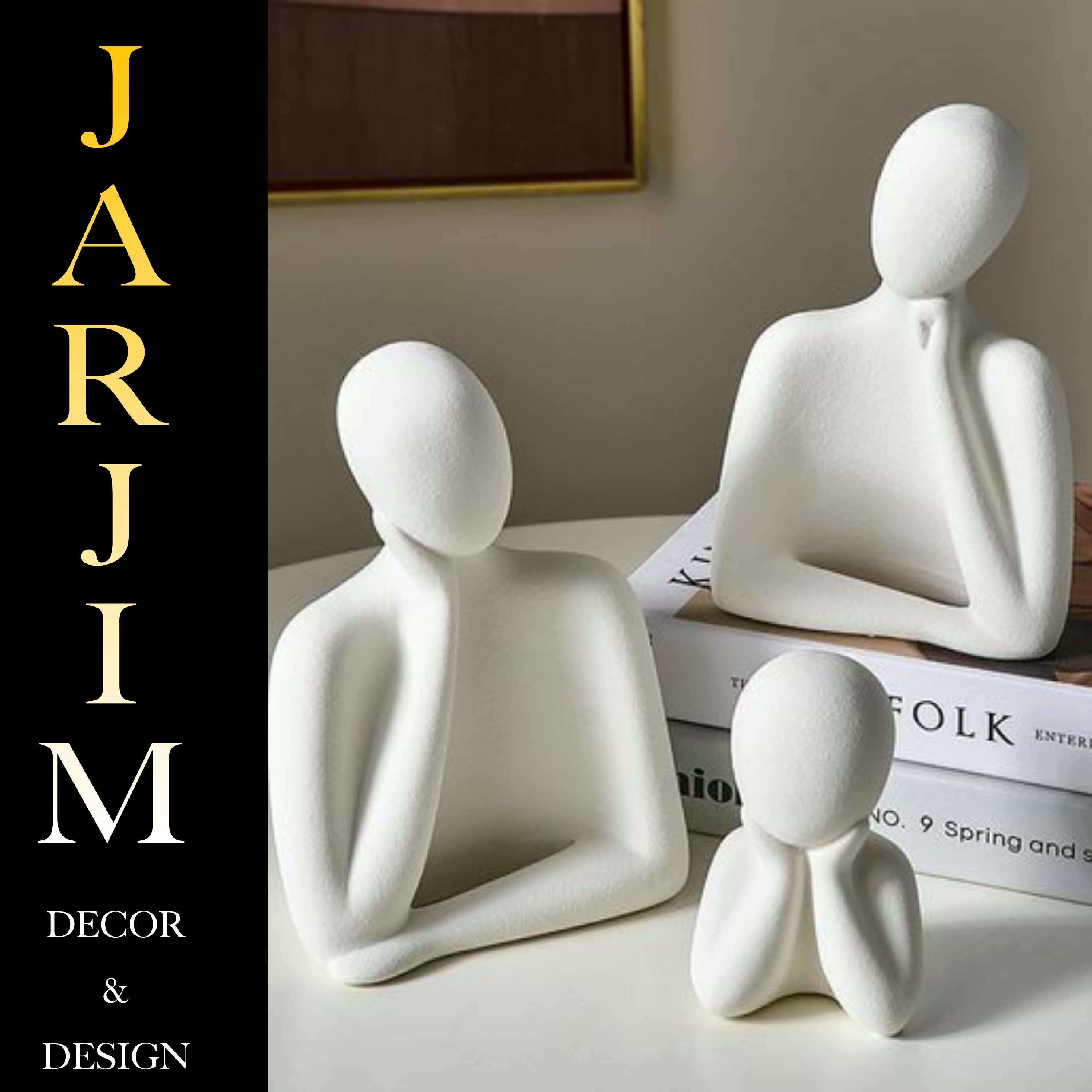 ست 3 تایی مجسمه خانواده