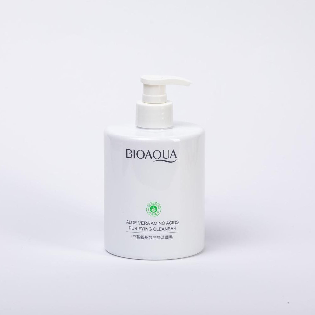فوم شستشو صورت پمپی آلوئه ورا و آمینو اسید بیواکوا 