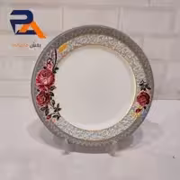 بشقاب   ملامین برنج خوری  طرح هما کد714    11تا بگیر یکی جایزه 