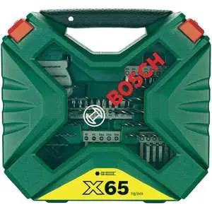 مجموعه 65 عددی ابزار سرمته بوش  مدل 2607010612