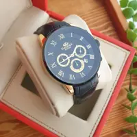 ساعتمچی مردانه الگانس بند چرم ELEGANCE