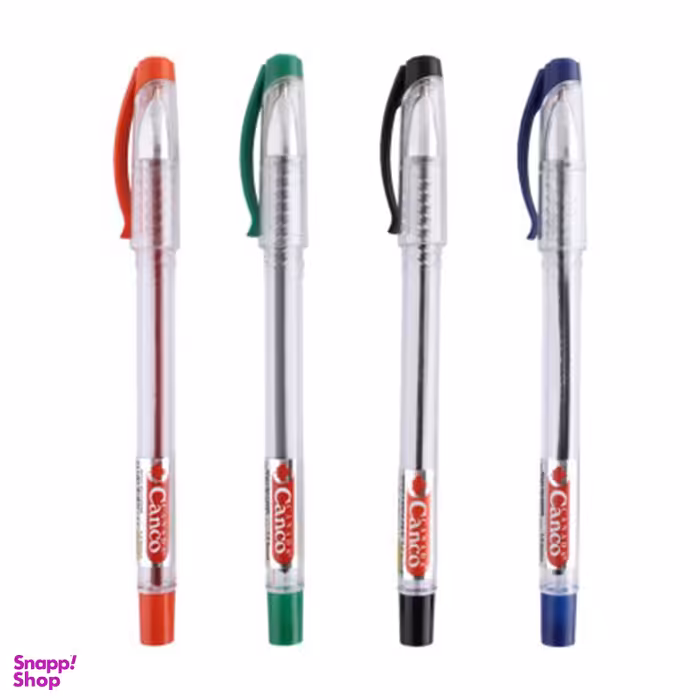 خودکار کنکو (Canco) سری 1.0 مدل فینو بسته 4 عددی چند رنگ