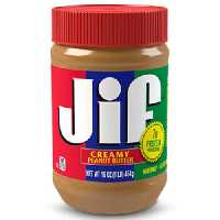 کره بادام زمینی بدون گلوتن جیف  اصل  454گرم