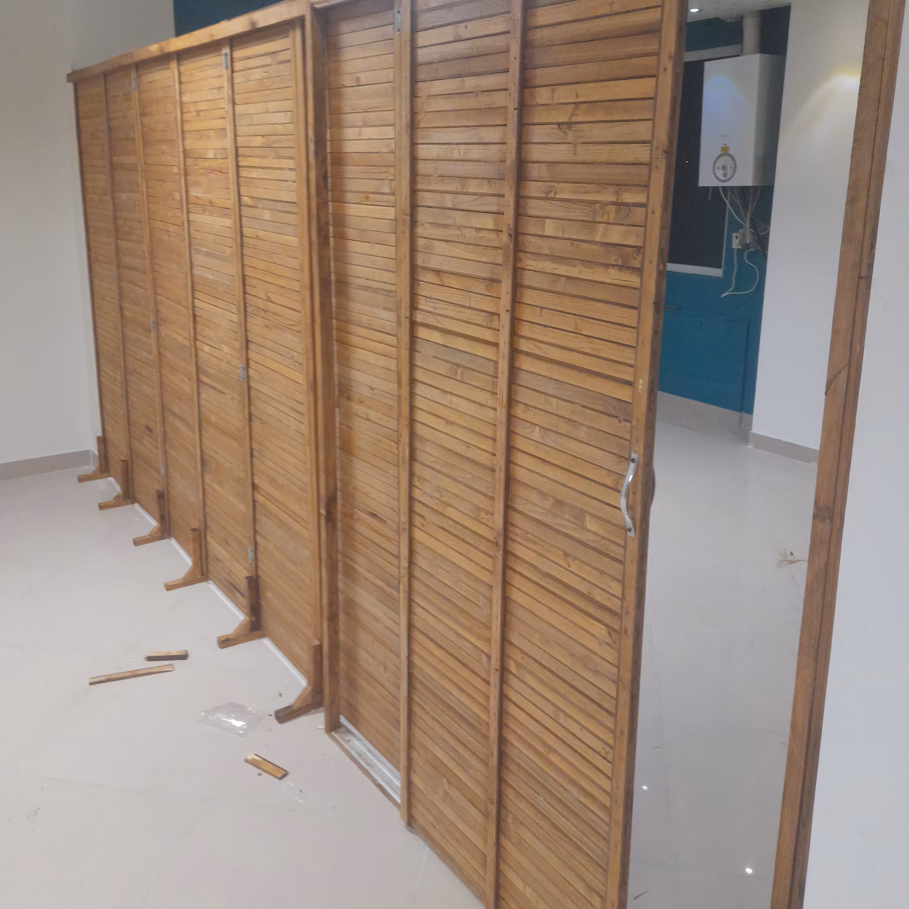 پارتیشن  پاراوان  یک لنگه  40 سانتی  دیوار کاذب (پس کرایه)