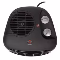 فن هیتر پارس خزر مدل2000 رنگ مشکی   بخاری برقی پارس خزر