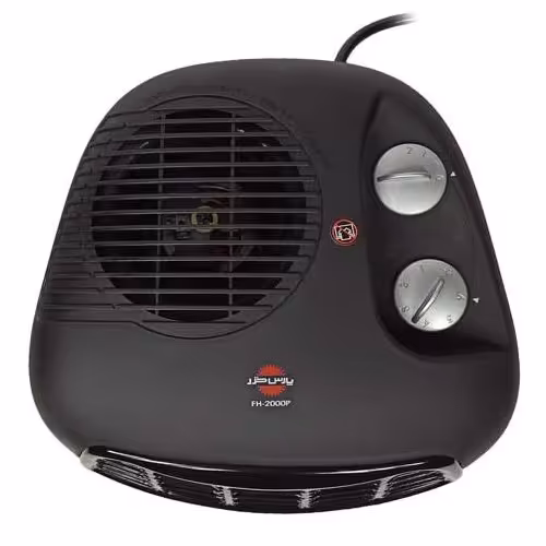 فن هیتر پارس خزر مدل2000 رنگ مشکی   بخاری برقی پارس خزر