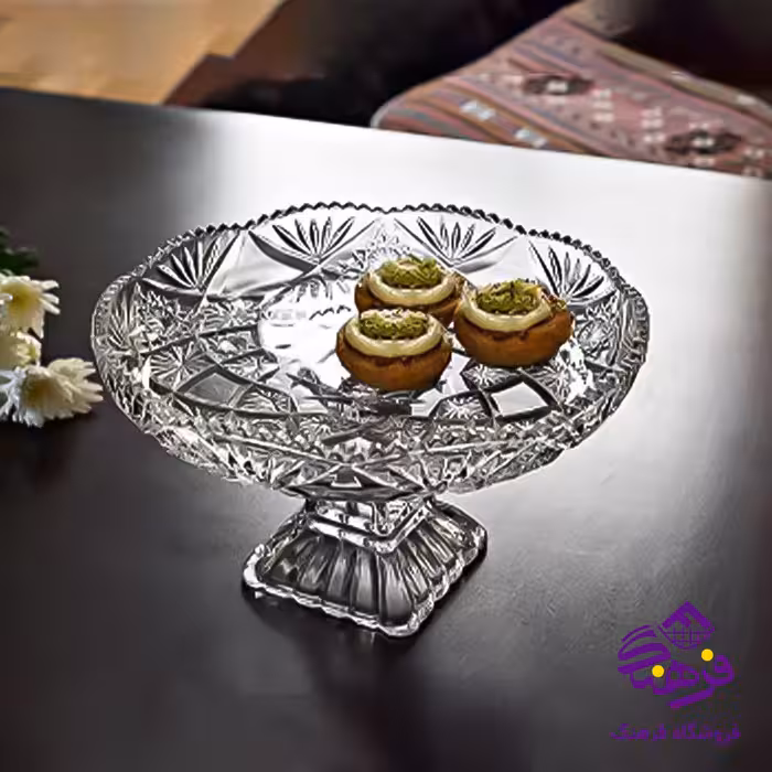 قاب شیرینی لاروس پایه دار کادو کاوه (2دک)