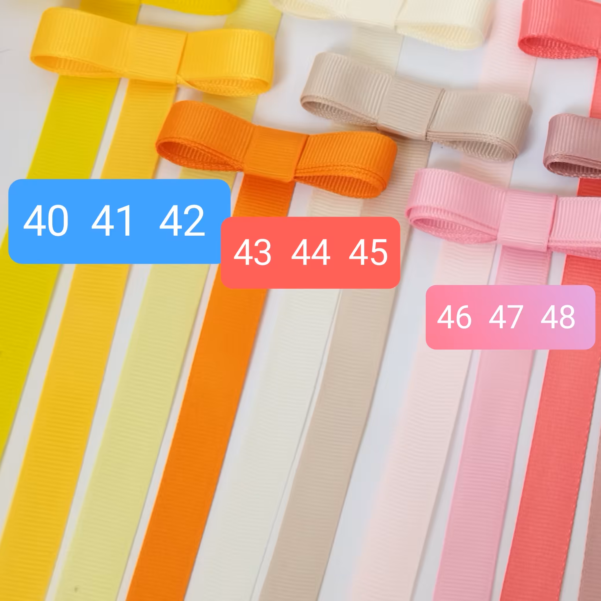 روبان گروگرن ساده یک سانتی (یک متر)