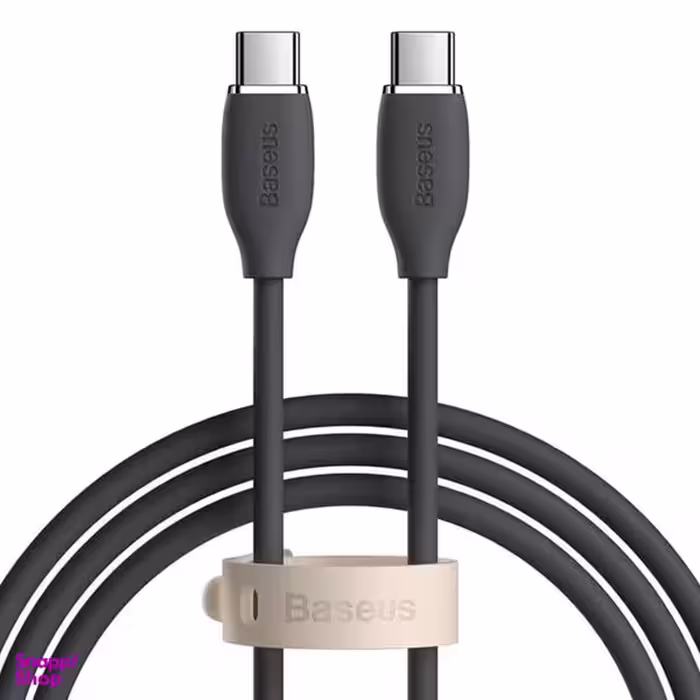 کابل USB-C باسئوس مدل JELLY LIQUID SILICA GEL 100W طول 2 متر