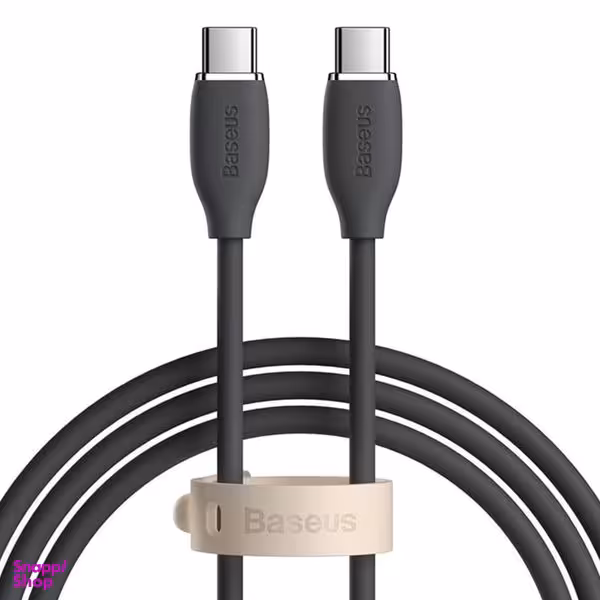 کابل USB-C باسئوس مدل JELLY LIQUID SILICA GEL 100W طول 2 متر
