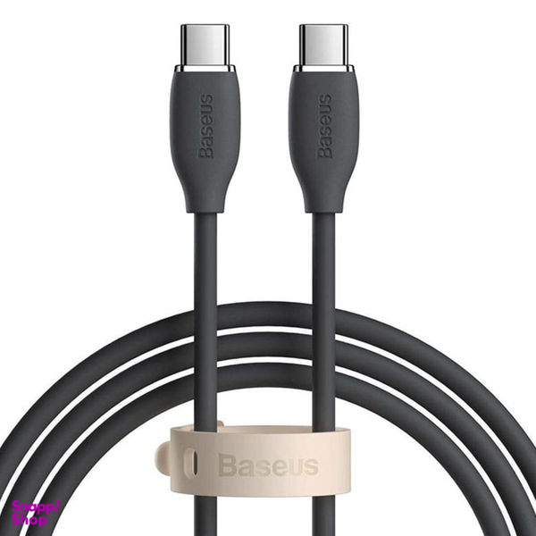 کابل USB-C باسئوس مدل JELLY LIQUID SILICA GEL 100W طول 2 متر