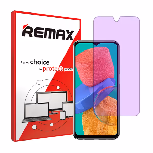 گلس سامسونگ Galaxy M33 مدل آنتی پرپل برند ریمکس کد S