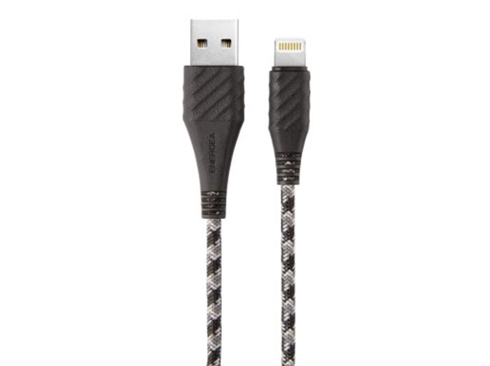 کابل شارژ سریع و انتقال داده لایتنینگ انرژیا Energea NyloXtreme Combat Cable Lightning 1.5M