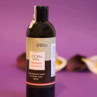 شامپو ضدشوره گیاهی لدورا هربال