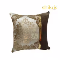 کوسن دورو مخمل 40 در 40 قهوه ای