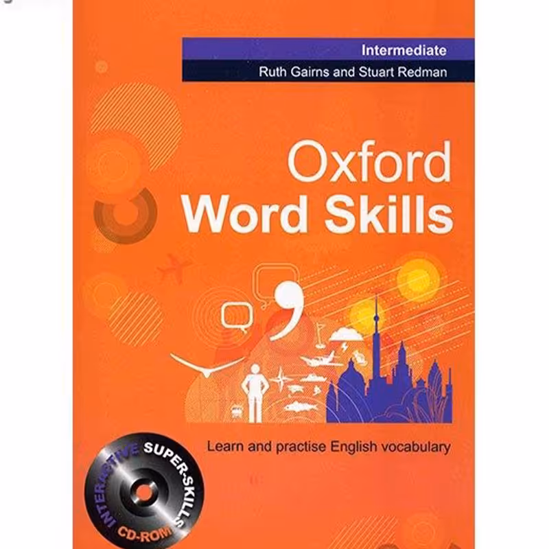 کتاب زبان Oxford Word Skills Intermediate اثر Ruth Gairns