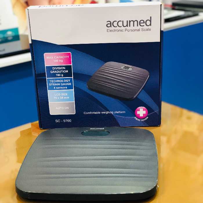 ترازو دیجیتالی اکیومد مدل  9760 با دوسال گارانتی تعویض