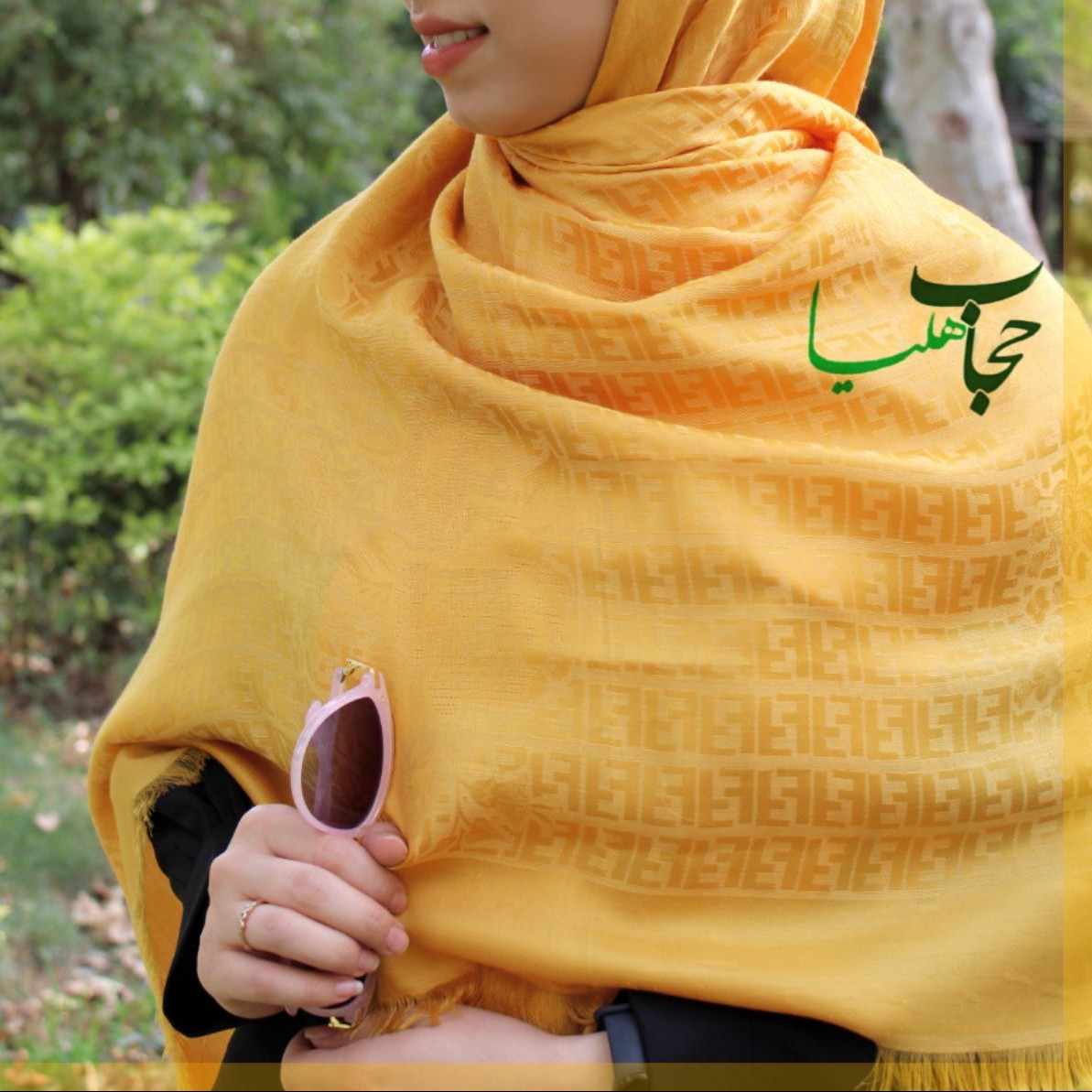 انواع روسری ژاکارد دو رو