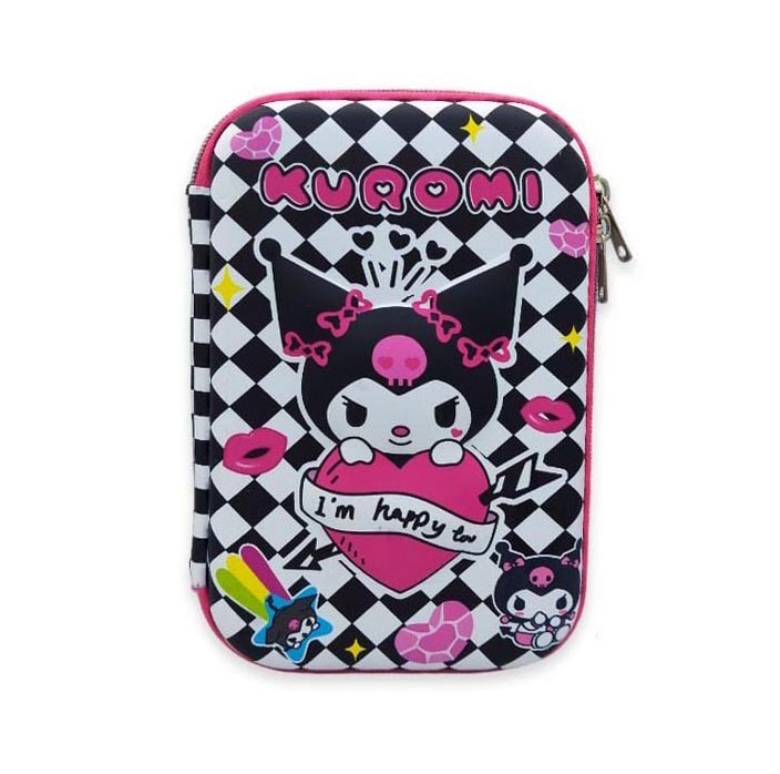 جامدادی کتابی سه بعدی بزرگ طرح کرومی چارخونه