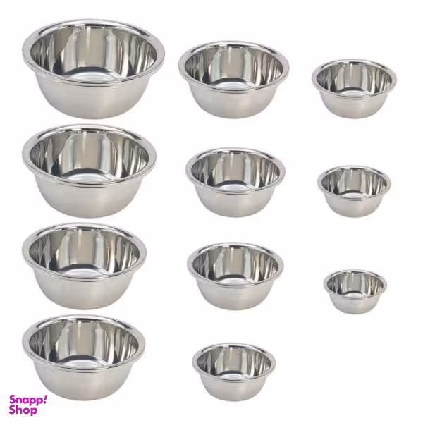 لگن آشپزخانه کد T29601 مجموعه 11 عددی