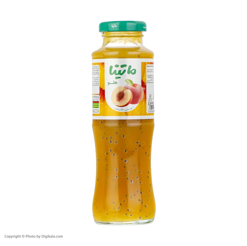 نوشیدنی ماتینا حاوی تخم ریحان