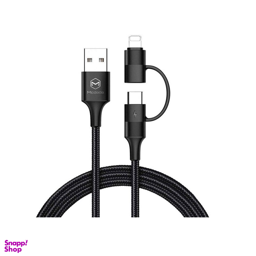 کابل دو سر مک دودو (Mcdodo) مدل CA 6800 2 in 1 طول 1.2m